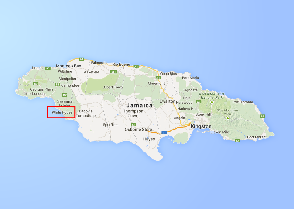 Jamaica_Map