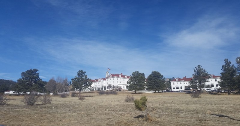 Stanley Hotel, Estes Park, CO; Jon and Kelsey